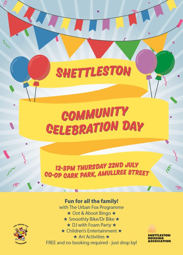 Come And Join The Fun At Our Community Celebration Day! - Shettleston ...