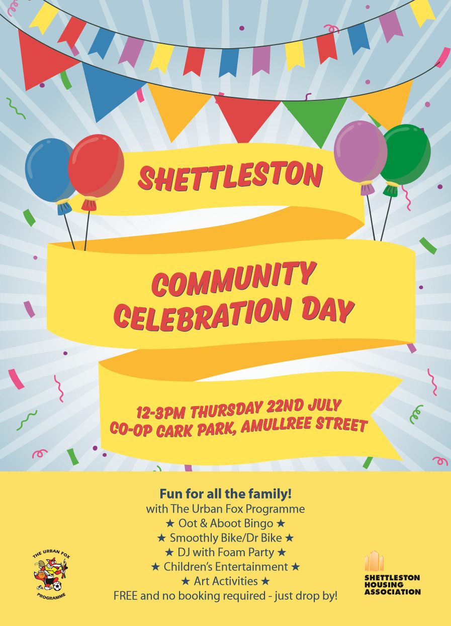 Come and join the fun at our Community Celebration Day! – Shettleston ...