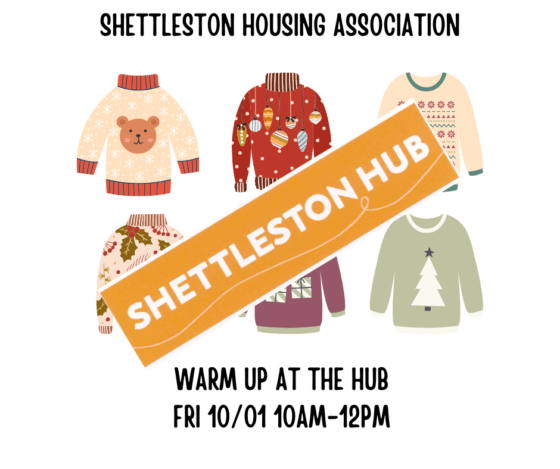 Come along to the Shettleston Hub